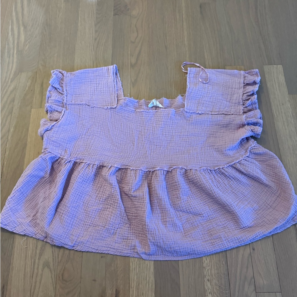 Dress Up Crop top, sleeveless Lavender